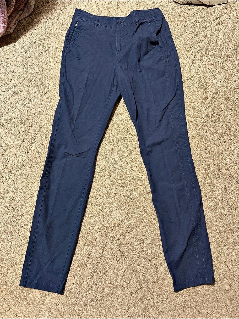 Eddie Bauer Women's Straight Leg Pants Blue Size 4